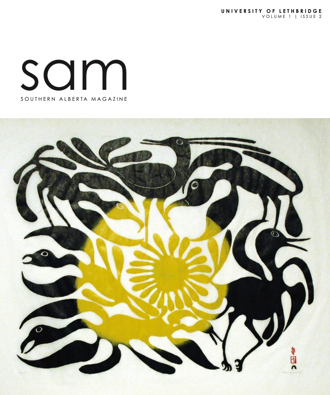 SAM Magazine cover